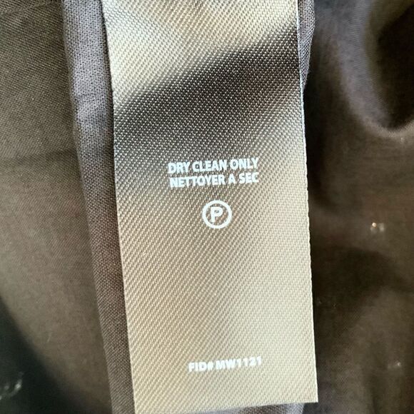 ROBERT RODRIGUEZ CAMILLE POLKA DOT SILK CHIFFON LONG SLEEVE DRESS BLACK SIZE 6 - Picture 11 of 15